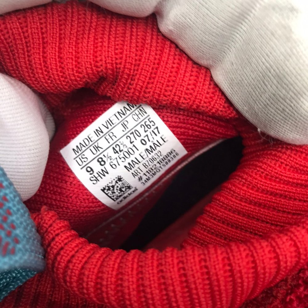 Adidas BOOST Red Men's Sneakers Size: US 9_7